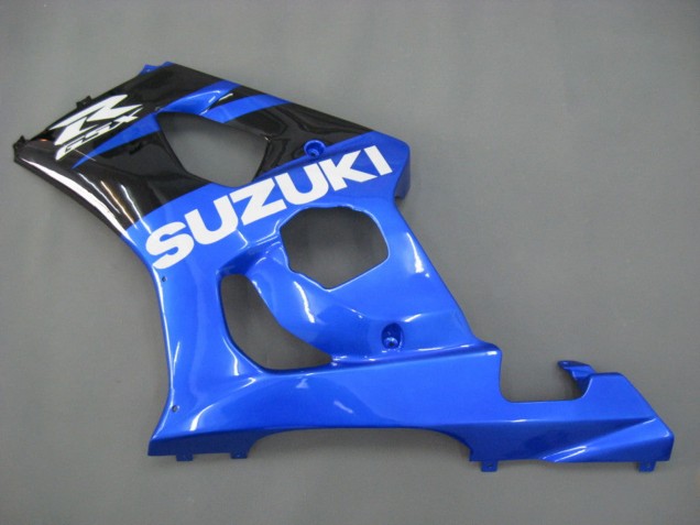 Carénages Moto Suzuki GSXR 1000 2003-2004 - Bleu Blanc Noir