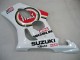 Carénages Moto Suzuki GSXR 1000 2003-2004 - Blanc Rouge Motul Lucky Strike