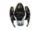 Carénages Moto Suzuki GSXR 1000 2005-2006 - Noir Brillant Or Décalque