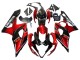 Carénages Moto Suzuki GSXR 1000 2005-2006 - Rouge Noir Brillant