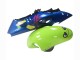 Carénages Moto Suzuki GSXR 1300 Hayabusa 1996-2007 - Bleu Vert Requin 46