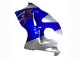 Carénages Moto Suzuki GSXR 1300 Hayabusa 1996-2007 - Bleu Argent Hayabusa
