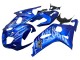 Carénages Moto Suzuki GSXR 600 / GSXR 750 2001-2003 - Bleu Blanc Flamme