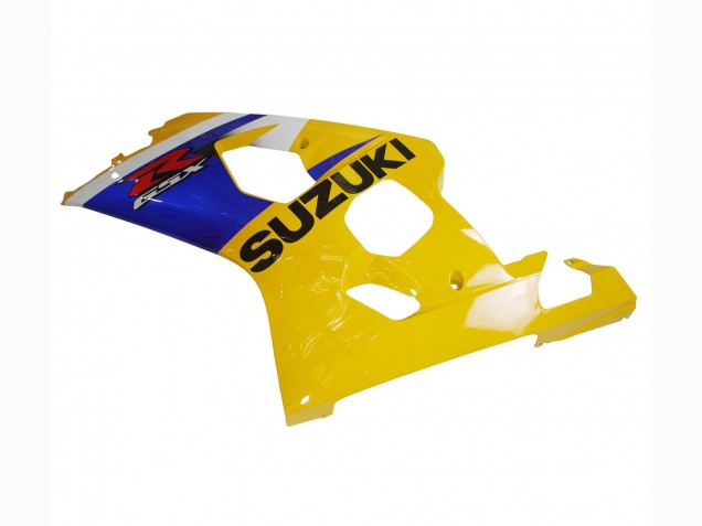 Carénage Moto Suzuki GSXR 600 / GSXR 750 2004-2005 - Jaune Blanc Bleu Noir