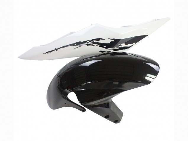 Carénage Moto Suzuki GSXR 600 / GSXR 750 2004-2005 - Blanc Noir