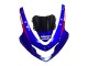 Carénages Moto Suzuki GSXR 600 / GSXR 750 2004-2005 - Bleu Rouge Noir Motul Dunlop