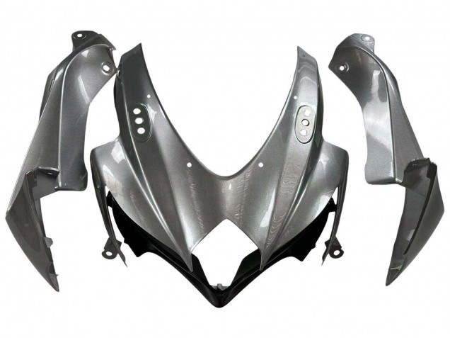 Carénages Moto Suzuki GSXR 600 / GSXR 750 2008-2010 - Gris Mat Noir