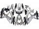 Carénages Moto Suzuki GSXR 600 / GSXR 750 2008-2010 - Argent Noir Mat