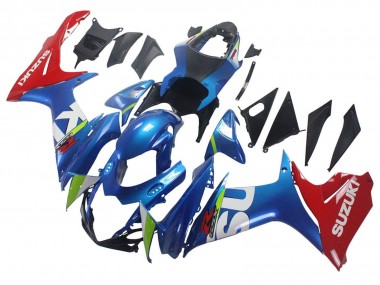 Carénages Moto Suzuki GSXR 600 / GSXR 750 2011-2024 - Bleu Rouge