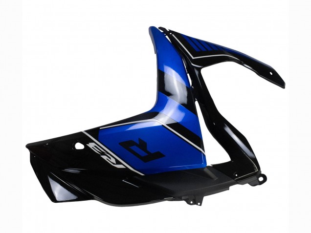 Carénage Moto Yamaha YZF R3/R25 2015-2018 - Bleu Noir Brillant
