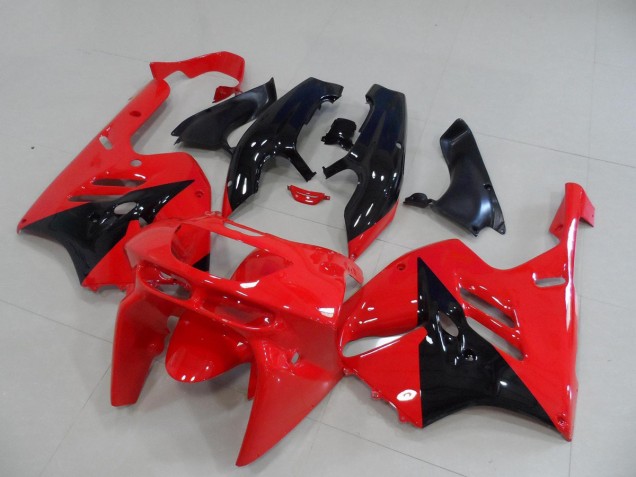 Carénages Moto Kawasaki ZX9R 1994-1997 - Rouge Noir Brillant