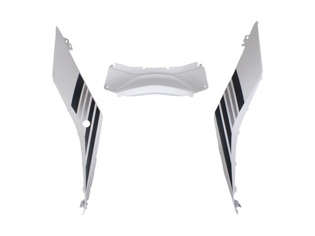 Carénage Moto Yamaha YZF R3/R25 2015-2018 - Blanc Rouge Noir Mat