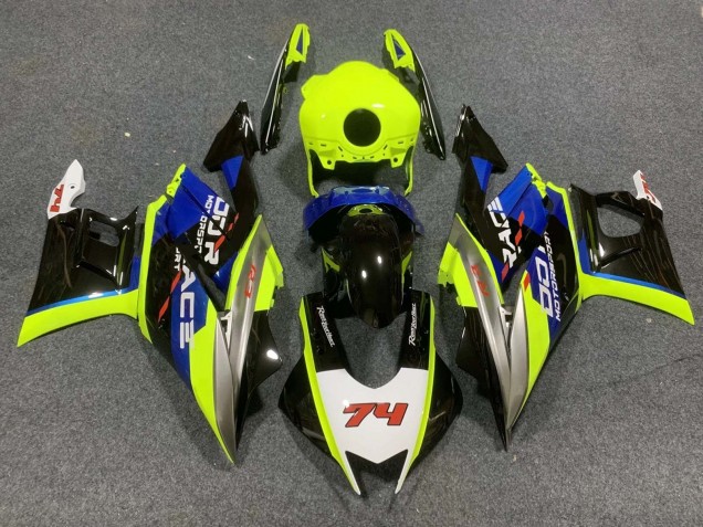 Carénages Moto Yamaha YZF R3/R25 2015-2018 - Jaune Blanc Argent Bleu Noir Brillant