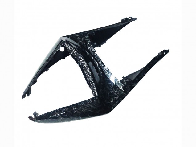 Carénages Moto Yamaha YZF R3/R25 2022-2024 - Marbre Noir Argent Bleu Fibre de Carbone Forgée Style