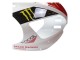 Carénages Moto Yamaha YZF 1000 R1 1998-1999 - Rouge Blanc Noir Jaune Monstre Milwaukee MAXXIS 11