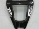 Carénages Moto Yamaha YZF 1000 R1 2000-2001 - Noir Brillant Blanc Décalque