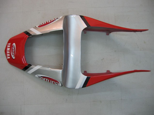 Carénages Moto Yamaha YZF 1000 R1 2000-2001 - Argent Rouge Fortuna Motul
