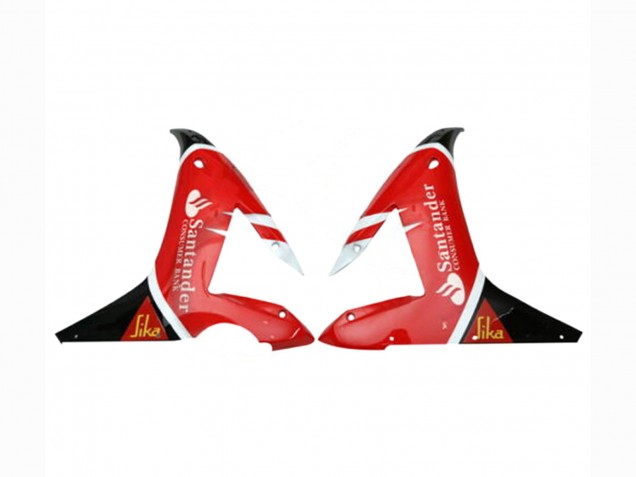 Carénages Moto Yamaha YZF 1000 R1 2002-2003 - Rouge Argent Noir Santander