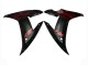 Carénages Moto Yamaha YZF 1000 R1 2002-2003 - Rouge Noir Flamme