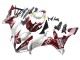 Carénages Moto Yamaha YZF 1000 R1 2004-2006 - Argent Rouge Fortuna Motul