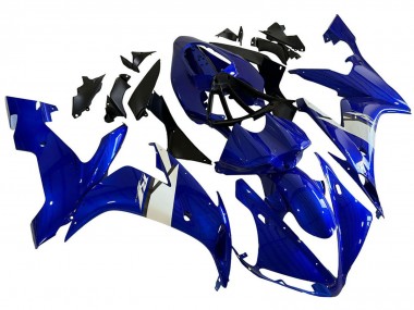 Carénages Moto Yamaha YZF 1000 R1 2004-2006 - Bleu Blanc