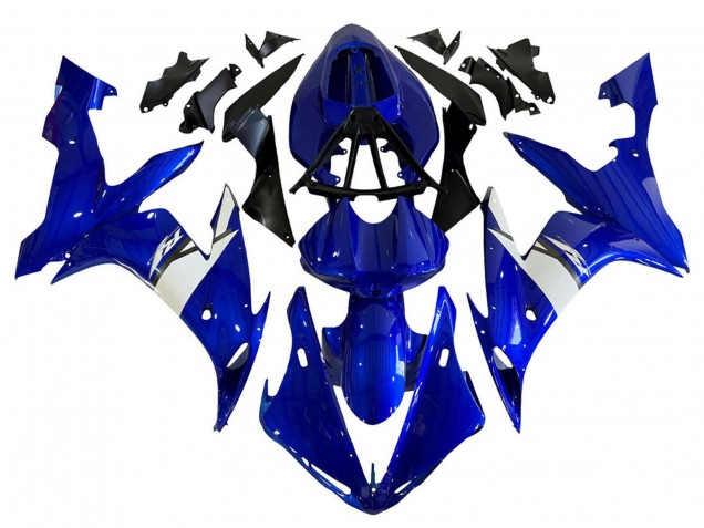 Carénages Moto Yamaha YZF 1000 R1 2004-2006 - Bleu Blanc