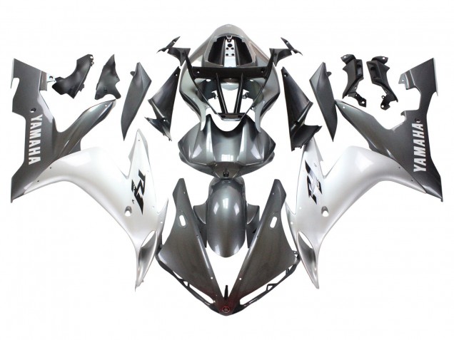 Carénages Moto Yamaha YZF 1000 R1 2004-2006 - Argent Gris