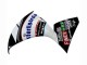 Carénages Moto Yamaha YZF 1000 R1 2009-2011 - Noir Brillant Blanc Rouge Volvo Fimer Yamalube 87