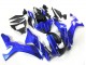 Carénages Moto Yamaha YZF 1000 R1 2020-2025 - Bleu Noir Mat