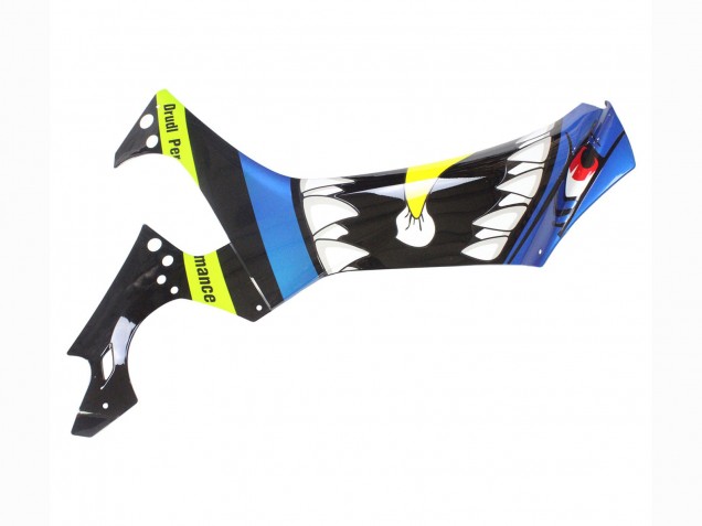 Carénages Moto Yamaha YZF 1000 R1 2020-2025 - Bleu Vert Noir Requin
