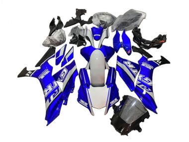 Carénages Moto Yamaha YZF 1000 R1 2020-2025 - Blanc Bleu Noir Brillant GYTR Yamalube