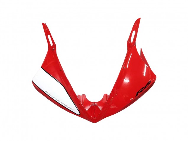 Carénage Moto Yamaha YZF R6S 2006-2009 - Blanc Rouge Noir Brillant