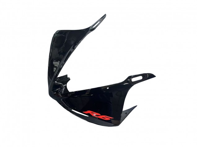 Carénage Moto Yamaha YZF R6 2003-2004 - Noir Brillant Rouge