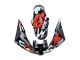 Carénages Moto Yamaha YZF R6S 2006-2009 - Noir Rouge Gris Camouflage