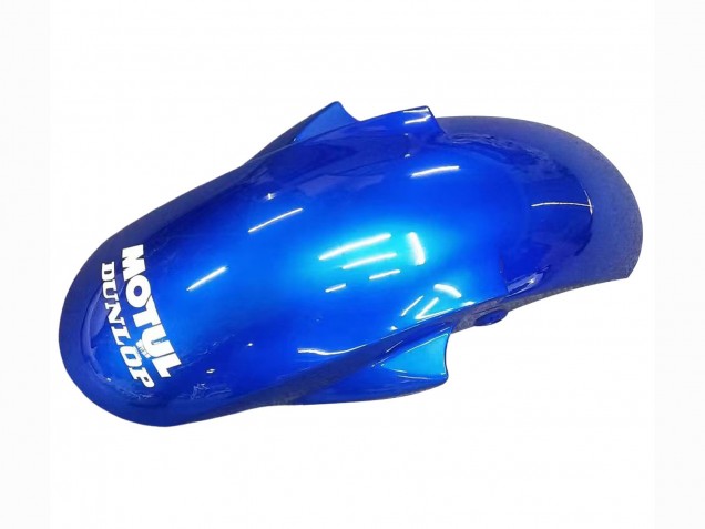 Carénages Moto Yamaha YZF 600 R6 2005 - Blanc Bleu Dunlop Fiat Motul