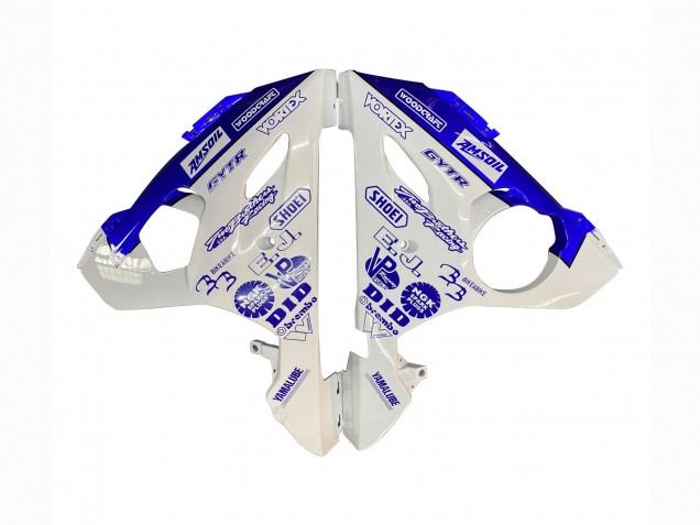 Carénages Moto Yamaha YZF 600 R6 2005 - Blanc Bleu Yamalube