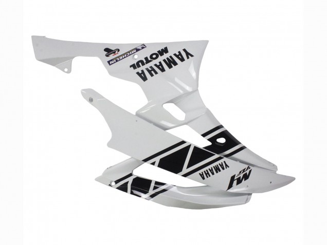 Carénages Moto Yamaha YZF 600 R6 2006-2007 - Blanc Noir Brillant Motul Michelin