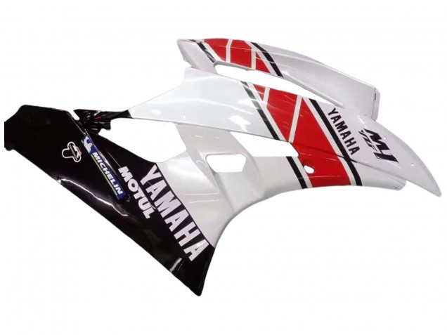 Carénages Moto Yamaha YZF 600 R6 2006-2007 - Blanc Rouge Noir Motul
