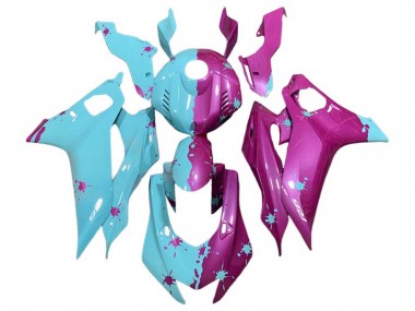 Carénages Moto Yamaha YZF 600 R6 2017-2023 - Bleu Rose