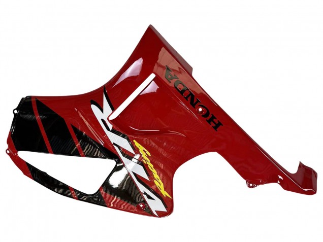 Carénages Moto Honda VTR1000 2000-2006 - Rouge Noir Bande Courses