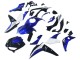Carénages Moto Kawasaki Z1000 2014-2019 - Blanc Bleu Noir