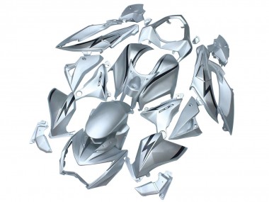 Carénages Moto Kawasaki Z800 2013-2018 - Argent Mat