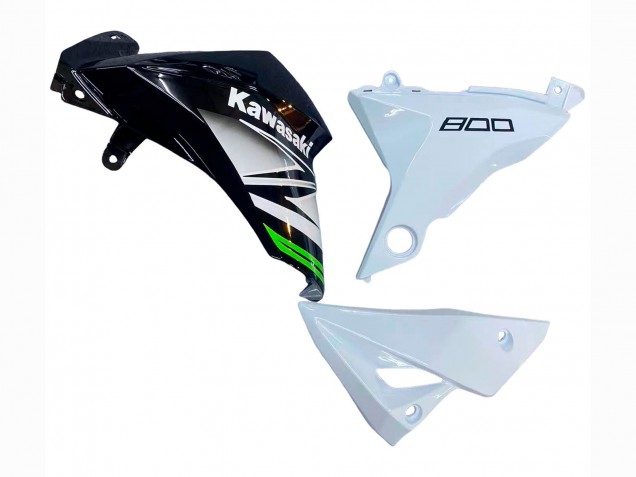 Carénages Moto Kawasaki Z800 2013-2018 - Blanc Noir Brillant Vert