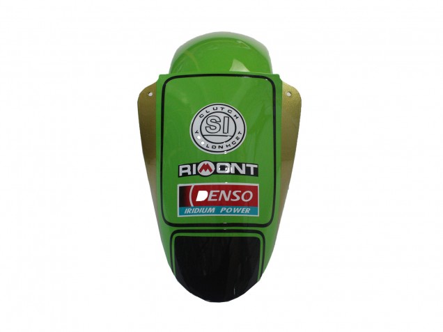 Carénages Moto Kawasaki ZX9R 2000-2001 - Vert Noir Playboy DENSO