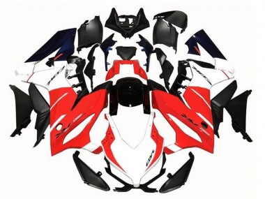 Carénages Moto Honda CBR650R 2019-2020 - Rouge Blanc Noir Mat Bleu