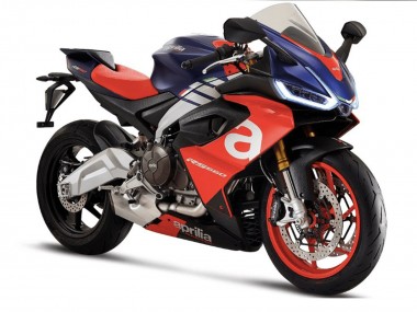 Carénages Moto Aprilia RS660 2020-2024 - Bleu Mat Rouge Argent