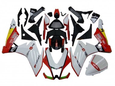 Carénages Moto Aprilia RSV4 1000 2009-2015 - Blanc Rouge Noir Jaune