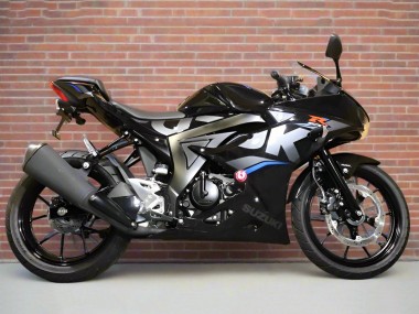 Carénages Moto Suzuki GSXR125 2017-2025 - Noir Argent Bleu