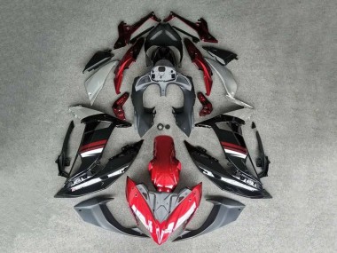 Carénages Moto Kawasaki Ninja 650 EX650 2017-2019 - Rouge Noir Blanc