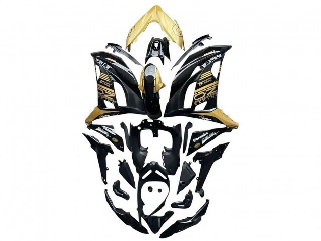 Carénages Moto Kawasaki Ninja 650 EX650 2017-2019 - Or Noir